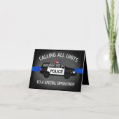 Politie SUV Thin Blue Line Verjaardag Special Op (Voorkant)