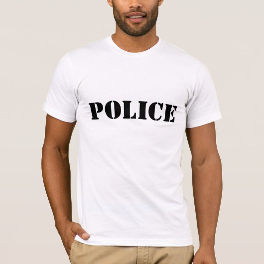 POLITIE T-SHIRT (Voorkant)