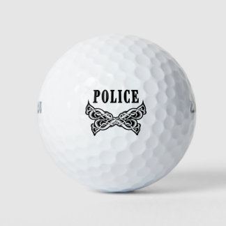 Politie Tattoo Golfballen