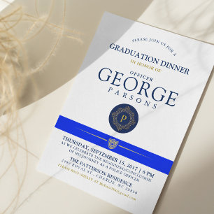 Politie Thema Evenement   Uitnodiging voor een mon