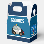 Politie Thema Kinderen Verjaardagsfeestje Bedankdoosjes (Geopend)