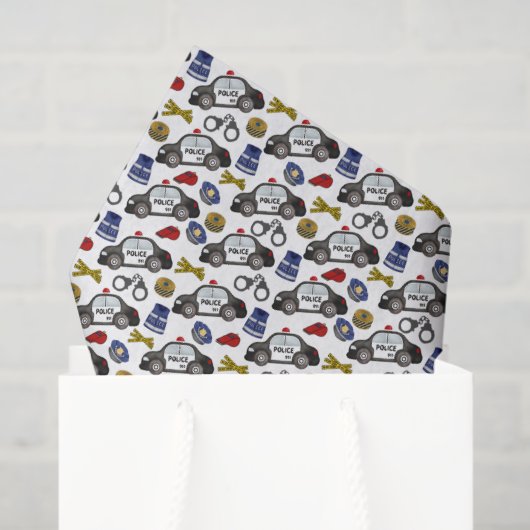 Politie Tissue Papier (Cadeauzakje)