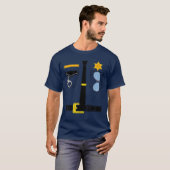 Politie Uniform Costume Halloween Kinder T-Shirt (Voorkant volledig)