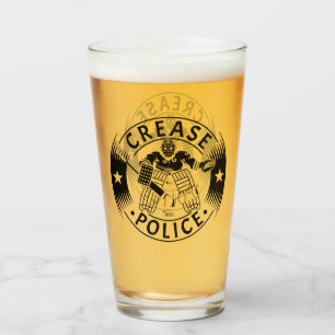 Politie van Creasen Hockey Goalie Glas
