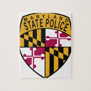 politie van de deelstaat Maryland Legpuzzel