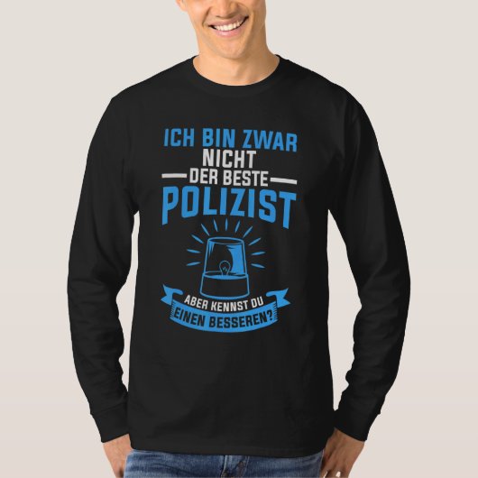 Politie van de Mannen politie T-shirt (Voorkant)