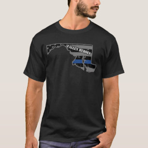 Politie van de provincie Baltimore T-shirt