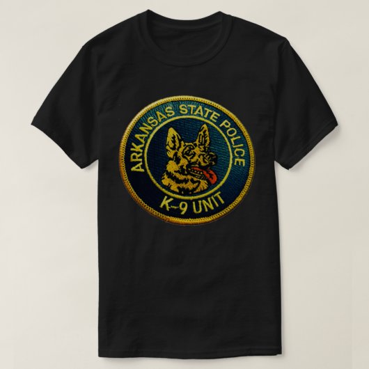 Politie van de staat Arkansas K9 T-shirt (Design voorkant)