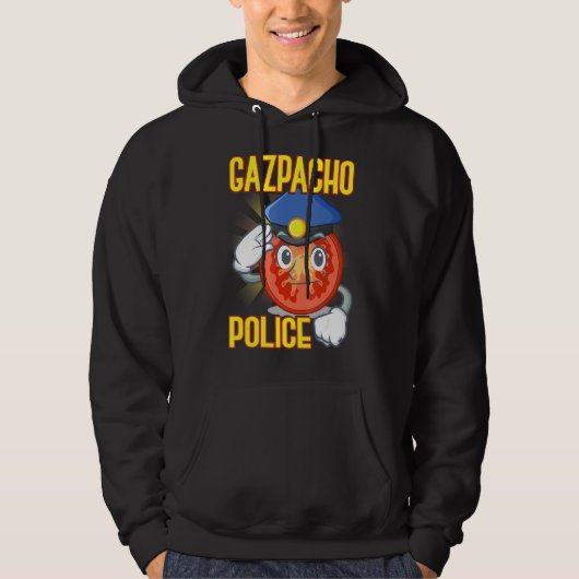 politie van Gazpacho Hoodie (Voorkant)