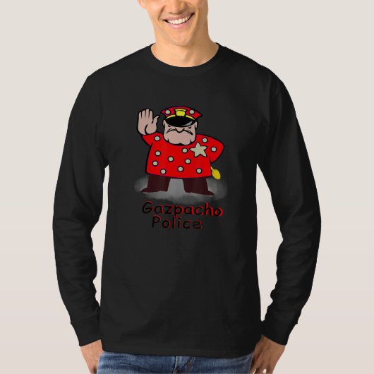 politie van Gazpacho T-shirt (Voorkant)
