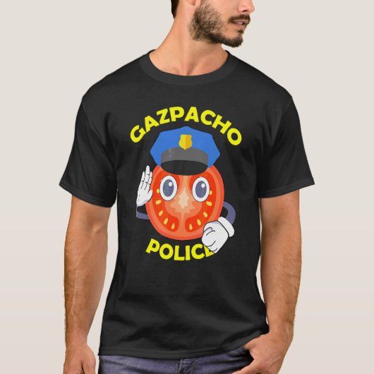 politie van Gazpacho T-shirt (Voorkant)