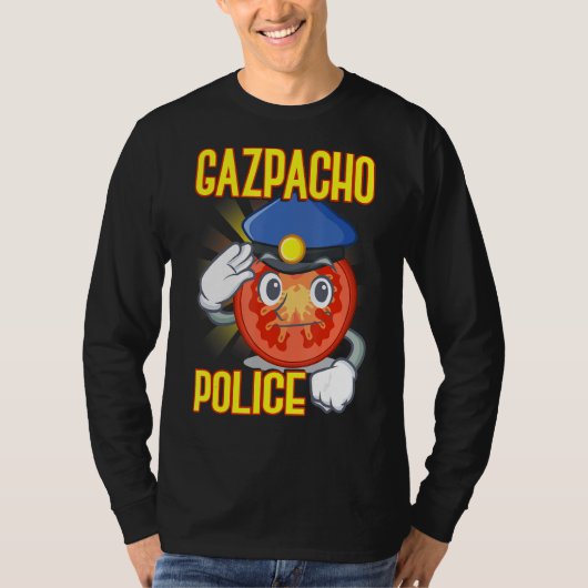 politie van Gazpacho T-shirt (Voorkant)
