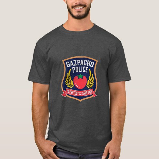 politie van Gazpacho T-shirt (Voorkant)