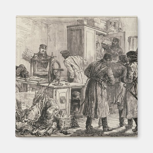 politie van Sint-Petersburg Magneet (Voorkant)