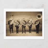  politie van Tuba Cops (Sepia)
