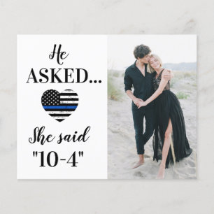 Politie van wetshandhavingspolitie Weduwfoto slaat