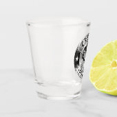 Politie verhogen Hockey Goalie Netminder Shot Glas (Links)