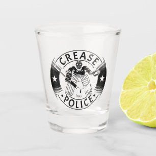 Politie verhogen Hockey Goalie Netminder Shot Glas