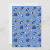 Politie Verjaardagsfeestuitnodiging 2 Kaart (Achterkant)