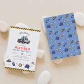 Politie Verjaardagsfeestuitnodiging 2 Kaart