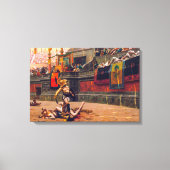 Politie Verso | Jean-Léon Gérôme | Canvas Afdruk (Voorkant)