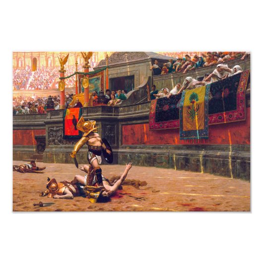 Politie Verso | Jean-Léon Gérôme | Foto Afdruk (Voorkant)