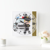 politie vierkante klok (Huis)