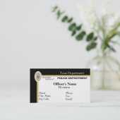 Politie-Visitekaartje Visitekaartje (Staand voorkant)