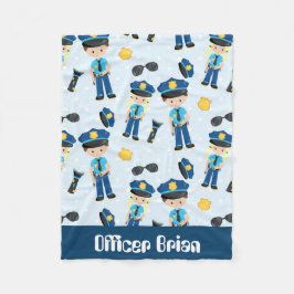 Politie voegt naam toe baby fun deken