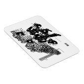 Politie vuurt vuur met water in helmen magneet (Rechterzijde)