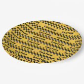 Politie - Waarschuwing Papieren Bordje (Gekanteld)