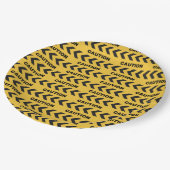 Politie - Waarschuwing Papieren Bordje (Gekanteld)