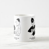 Politie wil dat Man hem vergezelt Koffiemok (Center)