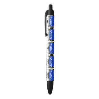 politie zwarte inkt pen