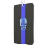 Politieaanhanger Thin Blue Line Skull Luchtverfrisser (Links)