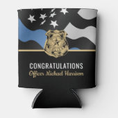 Politieacademie Afstudeerpartij Wetshandhaving Blikjeskoeler (Voorkant)