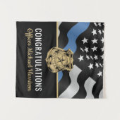 Politieacademie Afstudeerpartij Wetshandhaving Wandkleed (Voorkant (horizontaal))