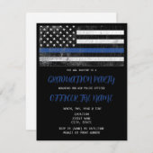 Politieacademie Afstuderen Feestdagenkaart (Voorkant / Achterkant)