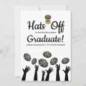 Politieacademie Afstuderen fotograaf Kaart (Voorkant)