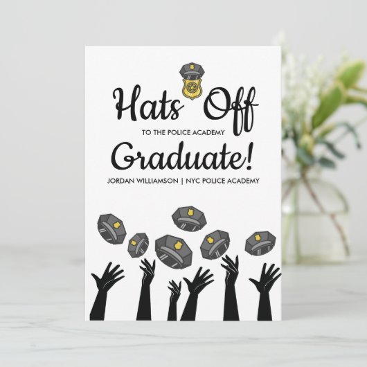 Politieacademie Afstuderen fotograaf Kaart (Staand voorkant)