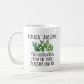 Politieacademie Afstuderen Gift Idea Koffiemok (Links)