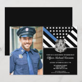 Politieacademie Afstuderen Rechtshandhaving Foto Kaart (Voorkant / Achterkant)