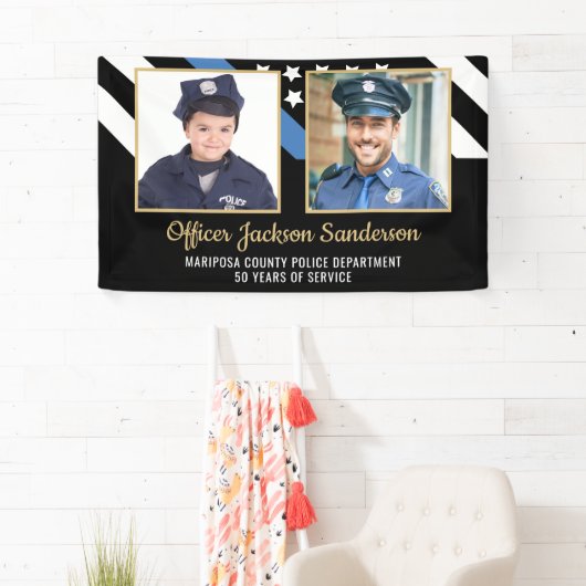 Politieacademie Afstuderen Rechtshandhaving Foto Spandoek (Insitu)