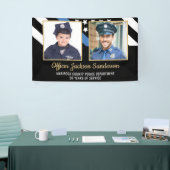 Politieacademie Afstuderen Rechtshandhaving Foto Spandoek (Beurs)