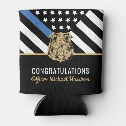 Politieacademie Afstuderen wetshandhaving Blikjeskoeler (Voorkant)