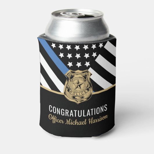 Politieacademie Afstuderen wetshandhaving Blikjeskoeler (Blikje Achterkant)