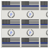 Politieacademie Amerikaanse vlag Aangepast logo