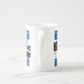 Politieacademie Porselein Kop (Achterkant)