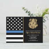 Politieacademie voor wetshandhaving Afstuderen Kaart (Staand voorkant)