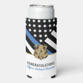 Politieacademie Wetshandhaving Afstuderen Seltzer Blikjeskoeler (Seltzer Achterkant)